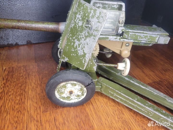 Игрушка Пушка противотанковая, СССР