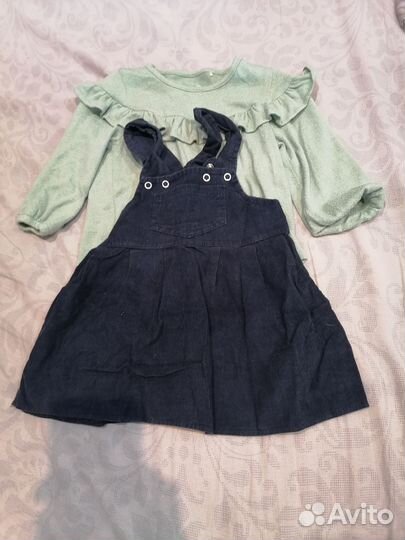 Вещи на девочку пакетом 74-80