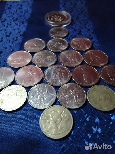 Набор монет plus медаль