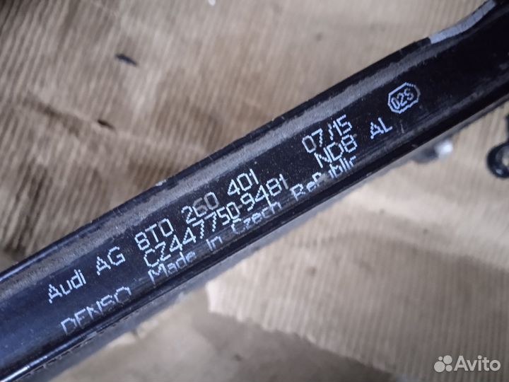 Радиатор кондиционера audi A5 8T