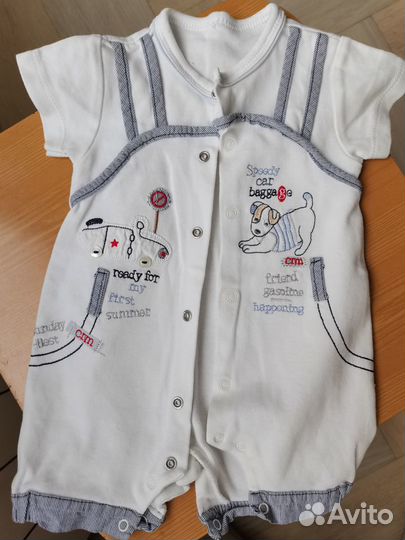 Детские вещи пакетом на мальчика 62-74