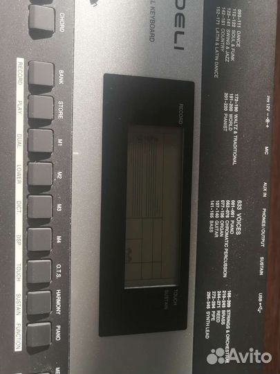 Синтезатор medeli m331+педаль