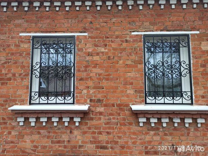 Кованые решетки на окна. Решетка сварная