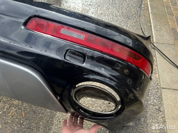 Бампер задний всборе audi q7 4l v12 diesel 6.0 5.9