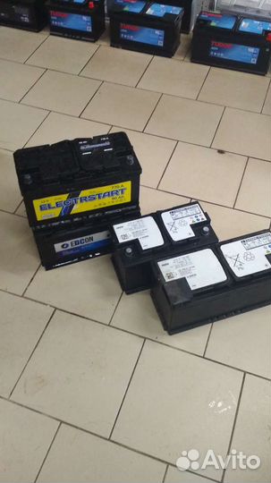 Аккумуляторы Б\У рабочие