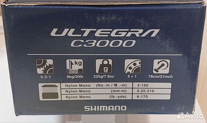Катушка Shimano 21 Ultegra с3000