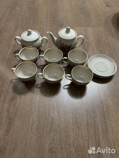 Чайный сервиз Полонский фарфоровый завод СССР