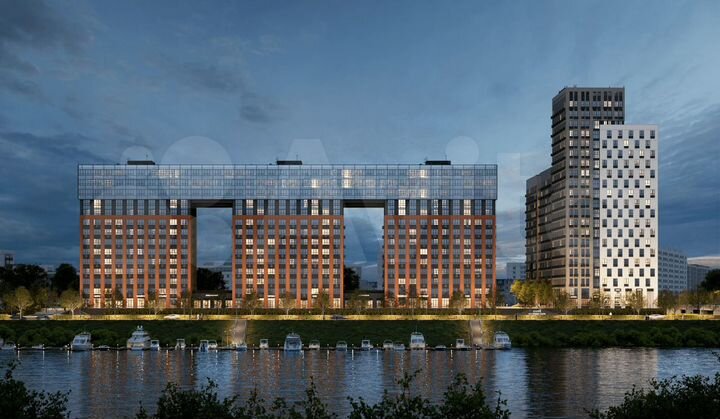 1-к. квартира, 46,7 м², 2/23 эт.