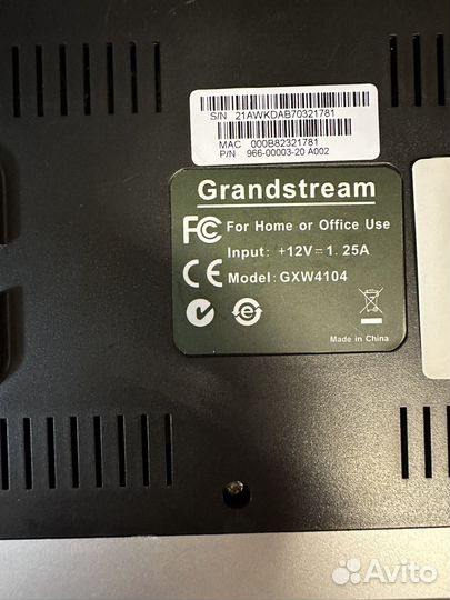 Grandstream gxw4104