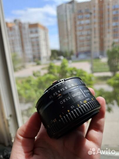 Объектив Nikon 50mm f/1.8G AF-S Nikkor