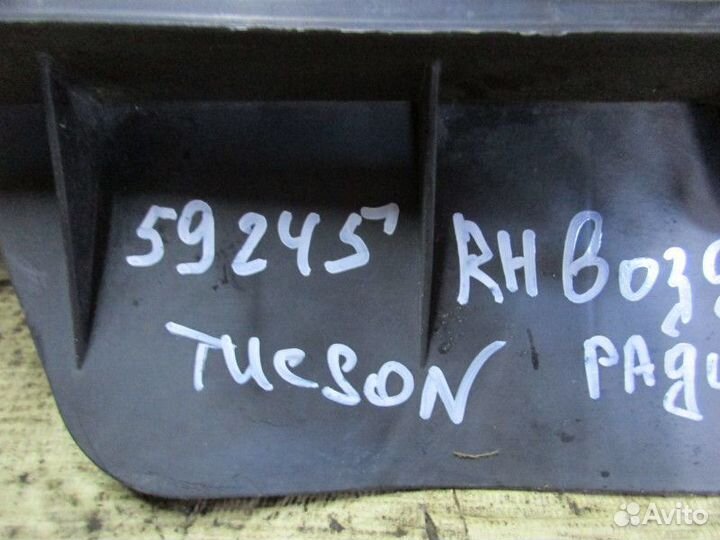 Воздуховод радиатора правый Hyundai Tucson 2004-20