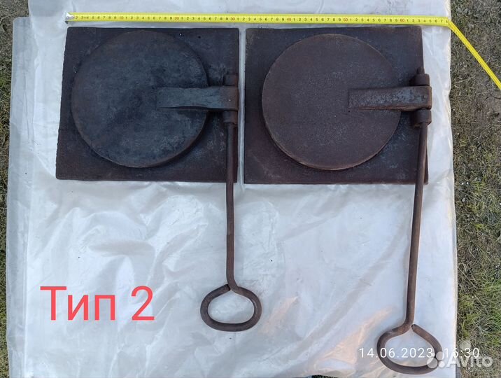 Печные чугунные задвижки