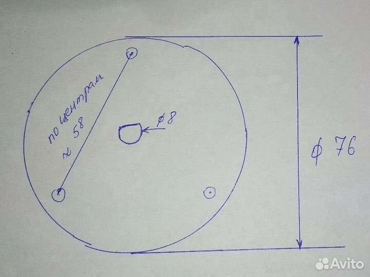 Головка для насоса (помпы) обратного осмоса