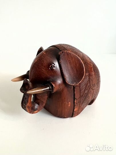 Статуэтка фигурка слон под дерево 10 см