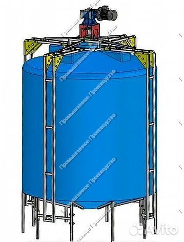 Мешалка для емкости 10куб