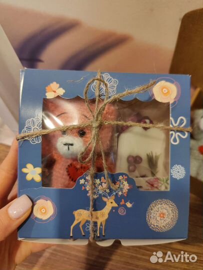 Необычный подарок (игрушка, свеча, саше)