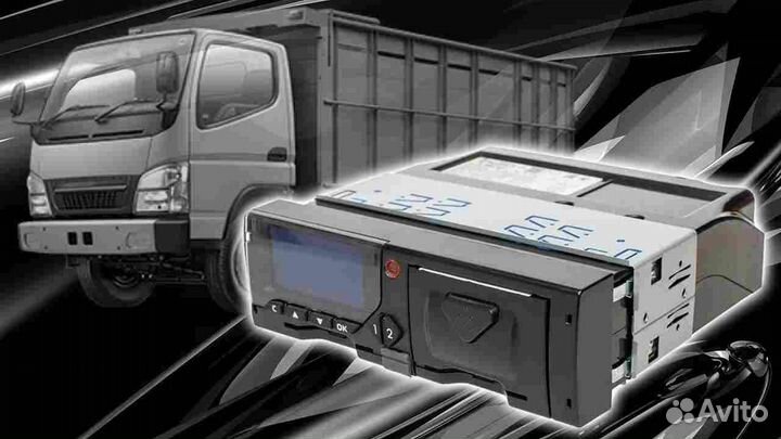 Новый тахограф Меркурий та-001, с скзи