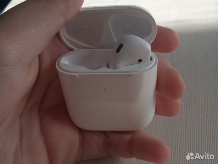 Airpods 2 новые, но нету правого наушника, ориг