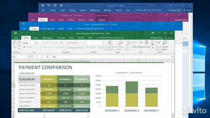Microsoft Office 365 (на 3 года)