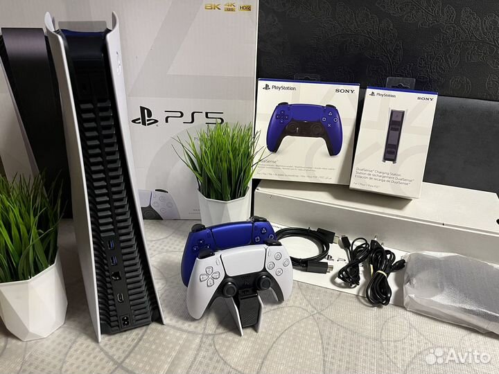 Sony PlayStation 5 +топ комплект + игры