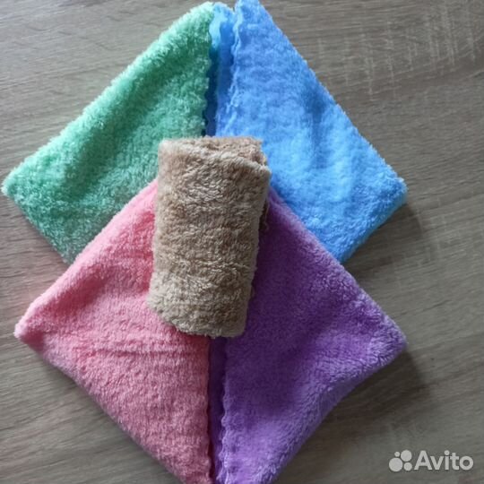 Салфетки для уборки 25*25 набор 5 шт