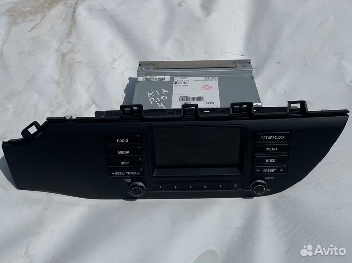 Автомагнитола kia rio 4