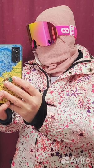 Очки горнолыжные маска для сноуборда