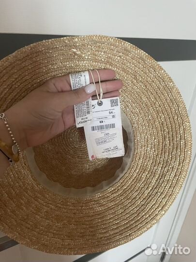 Шляпа соломенная Zara