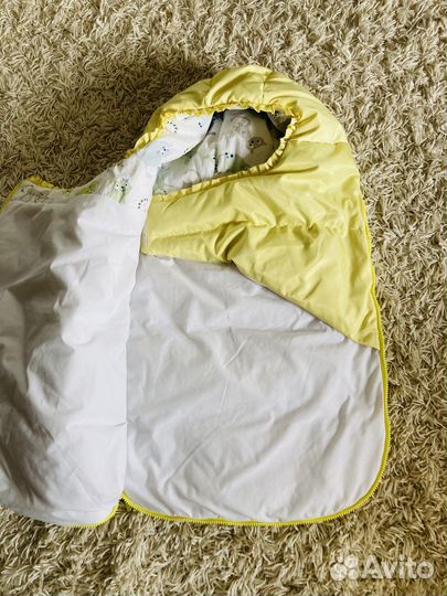 Конверт в коляску пух