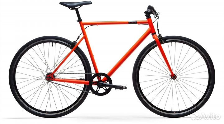 Велосипед городской single speed 500 Elops