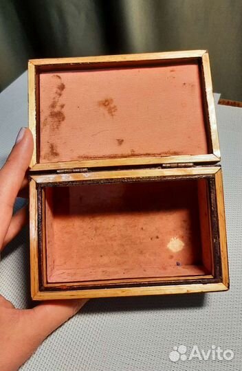 Шкатулка деревянная СССР