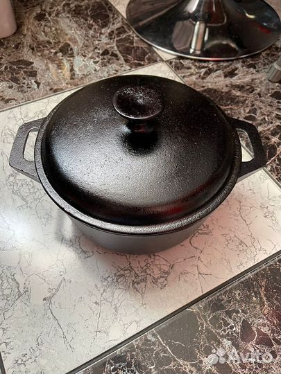 Казан чугунный 3л