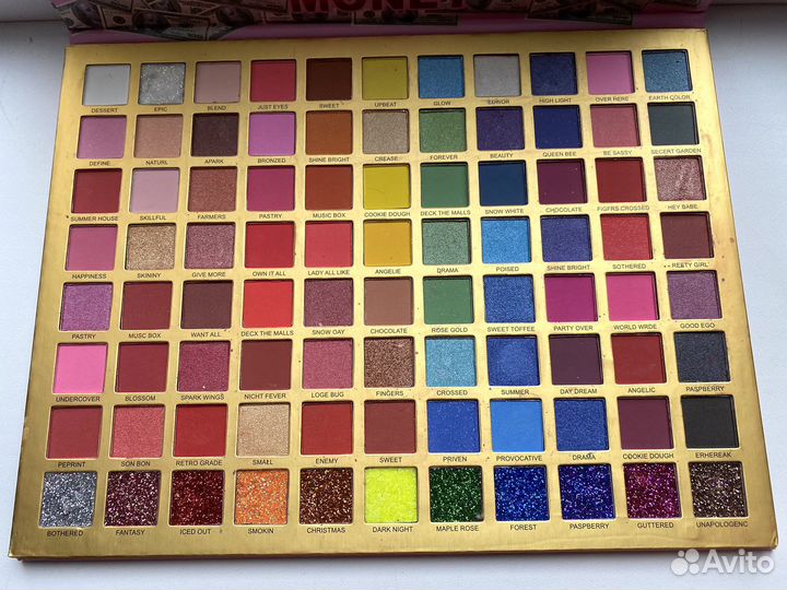 Палетка теней Geaimei Beauty You're Money, 88 цв