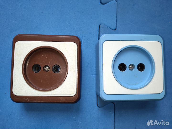 Розетки и вилки СССР