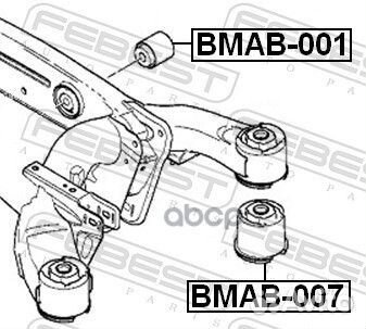 Сайленблок задней балки (BMW X5 E53 1999-2006)