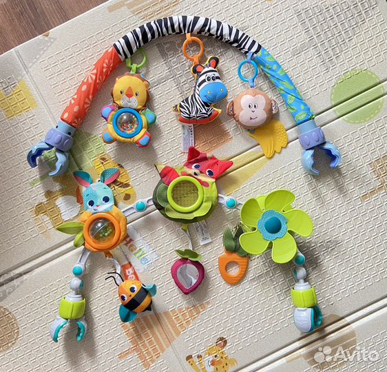 Развивающая дуга, мобиль на кроватку