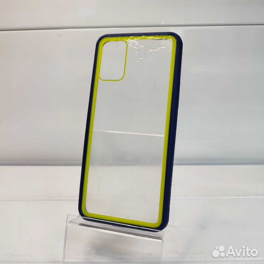 Накладка задняя samsung Galaxy A02S синий