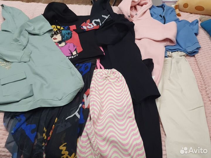 Вещи пакетом на девочку