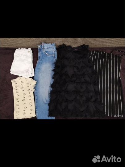 Вещи пакетом на девочку 128 134