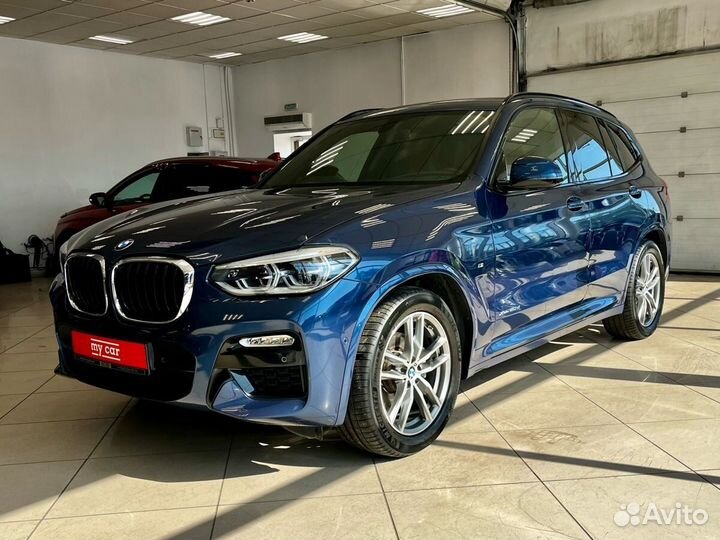 BMW X3 2.0 AT, 2018, 107 000 км