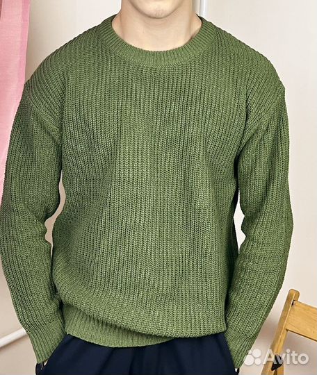 Свитер вязанный мужской