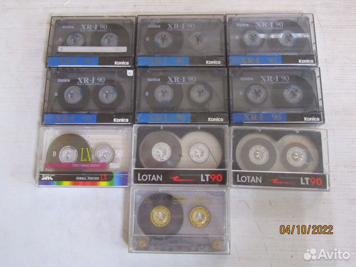 Кассеты для магнитофона