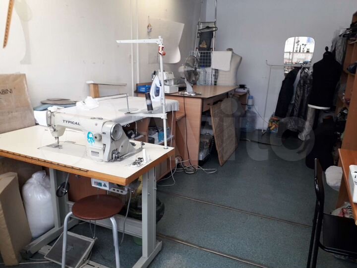 Рабочее место, или часть действующего ателье