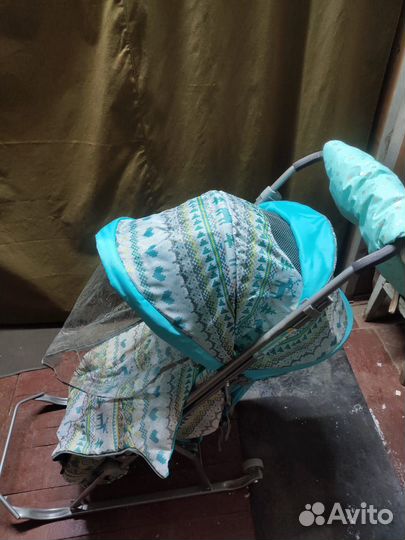 Санки коляска ника