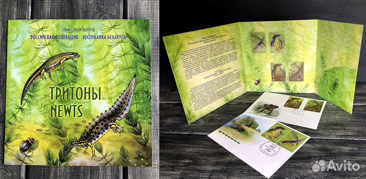 Марки в Сувенирных альбомах. Разные