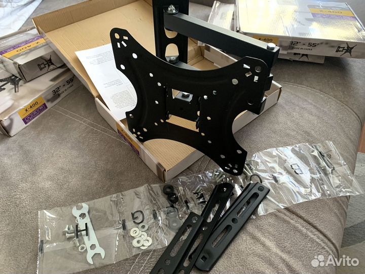 Кронштейн поворотный наклонный для телевизора