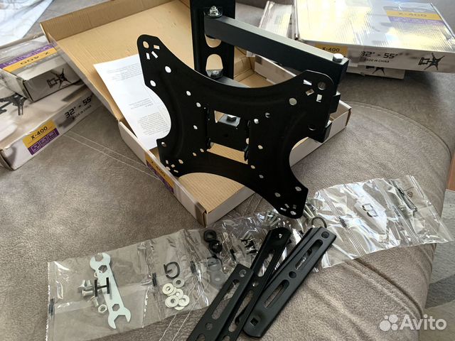 Кронштейн поворотный наклонный для телевизора