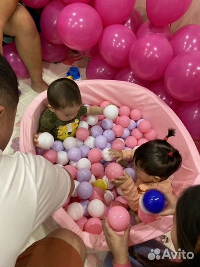 Сухой бассейн с шариками бу