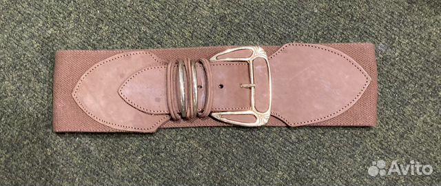 Ремень / пояс резинка+нубук
