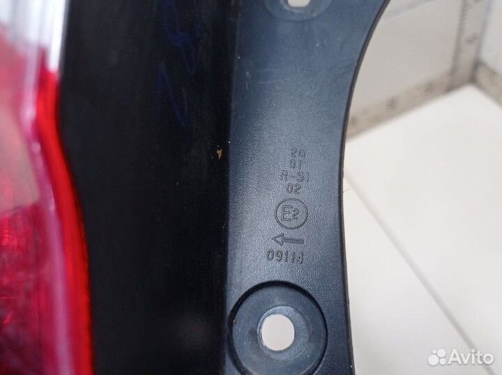 Фонарь задний левый Nissan Qashqai